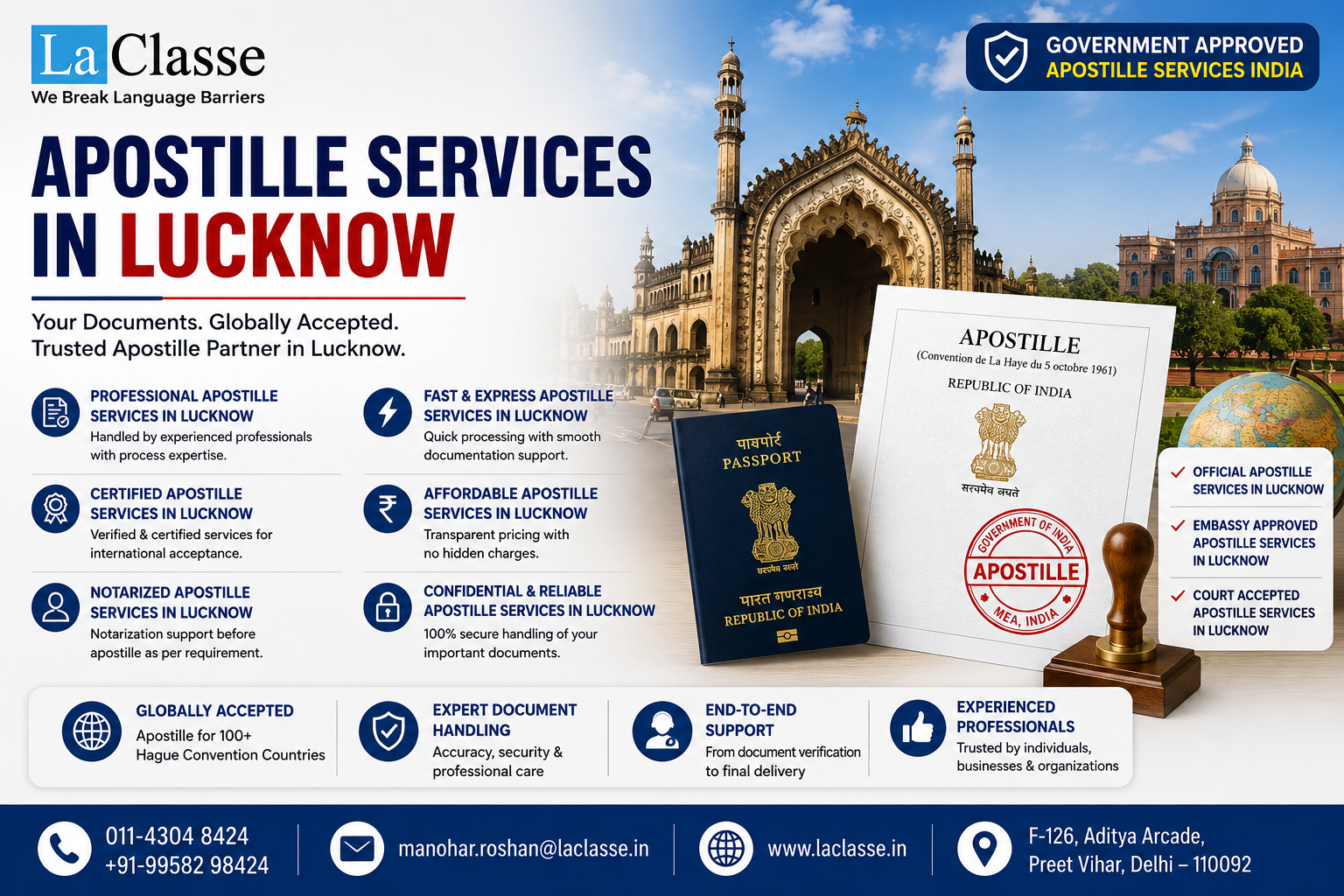 Apostille Services in Lucknow: Complete Document Guide